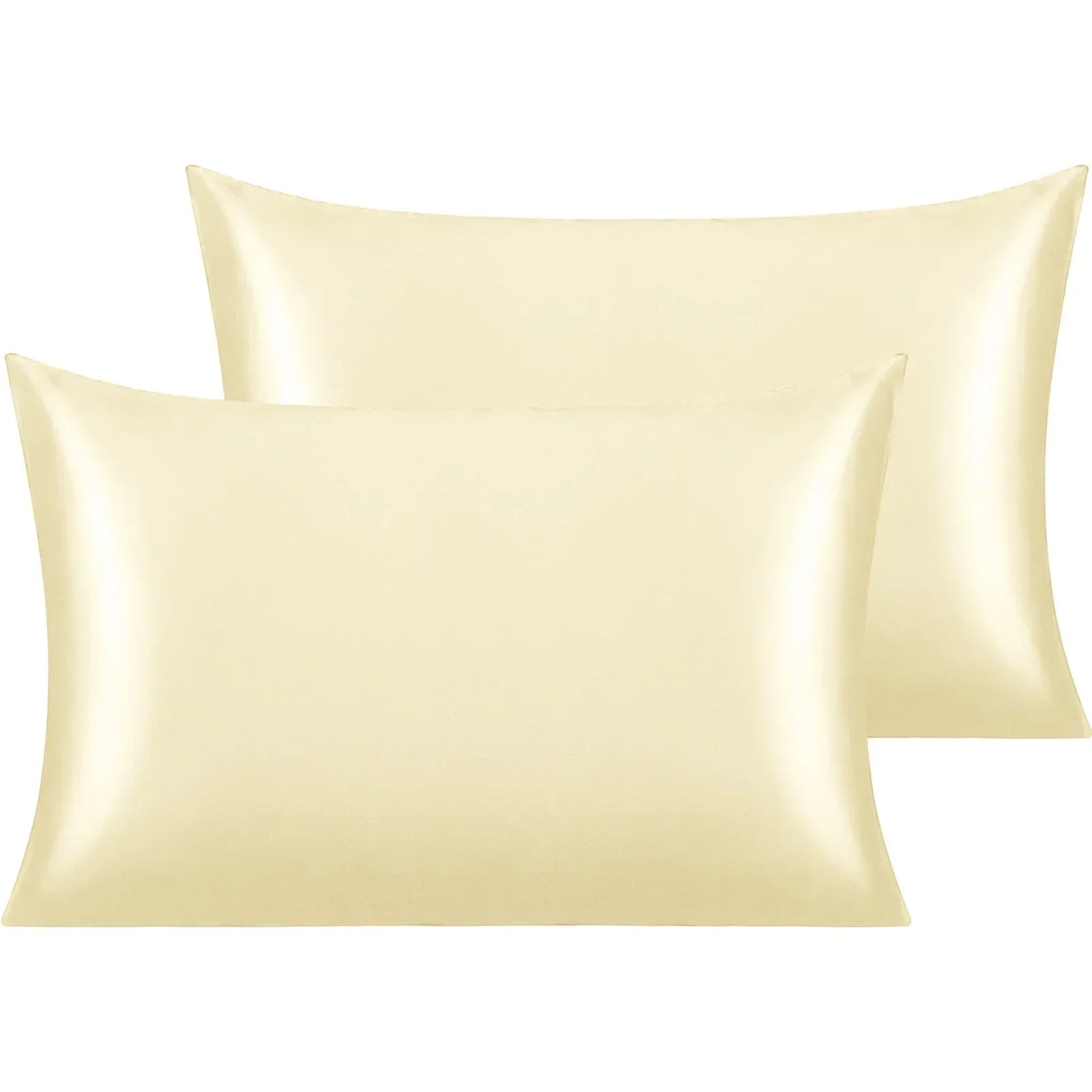 Pack Satin Pillowcases – Cooling, Super Soft Silk-Like Pillow Covers with Envelope Closure — view 11 of home & kitchen