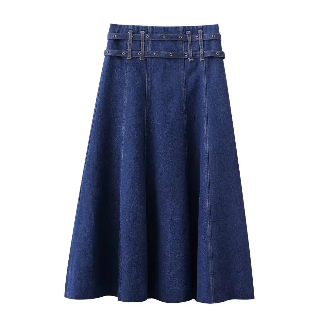 Suninheart Summer Women Skirt 2024 New Arrivals High Waist