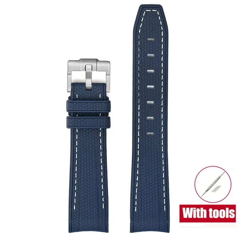 MoonSwatch Diving Strap — 20mm Curved-End Rubber Watch Band for Omega x Swatch — view 16 of watch straps