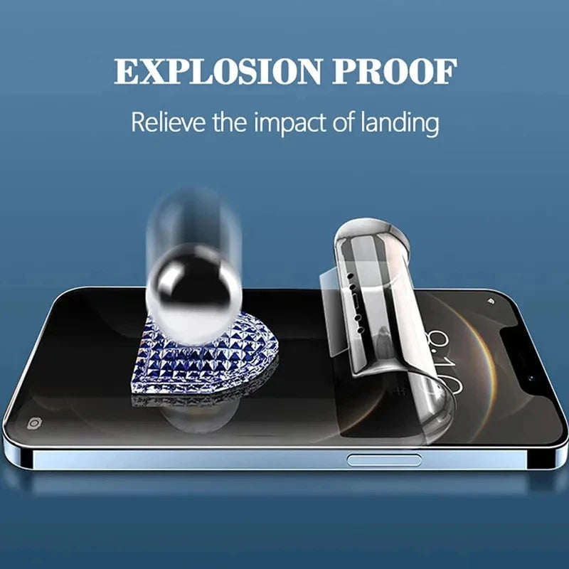Privacy Hydrogel Film for iPhone Universal 6 to 17 Pro Max Anti-Spy — view 2 of screen protectors
