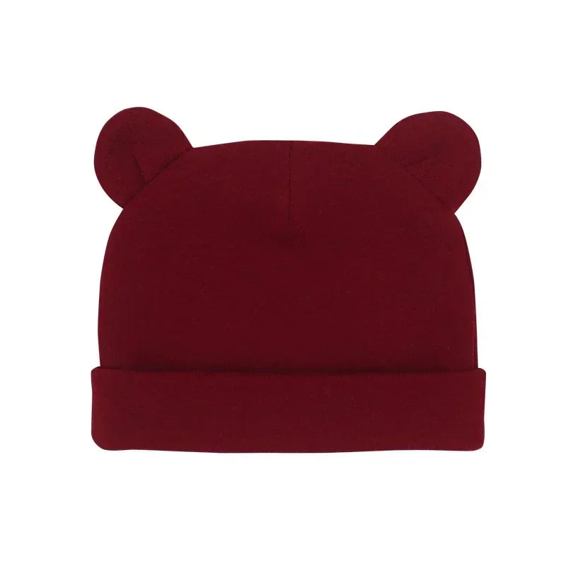 Newborn Ear-Shape Bonnet - Cotton Photography-Prop Hat for Babies 0-1Y — view 11 of baby hats