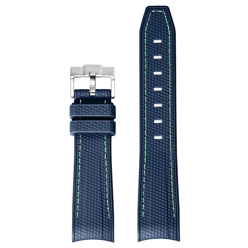 MoonSwatch Diving Strap — 20mm Curved-End Rubber Watch Band for Omega x Swatch — view 20 of watch straps