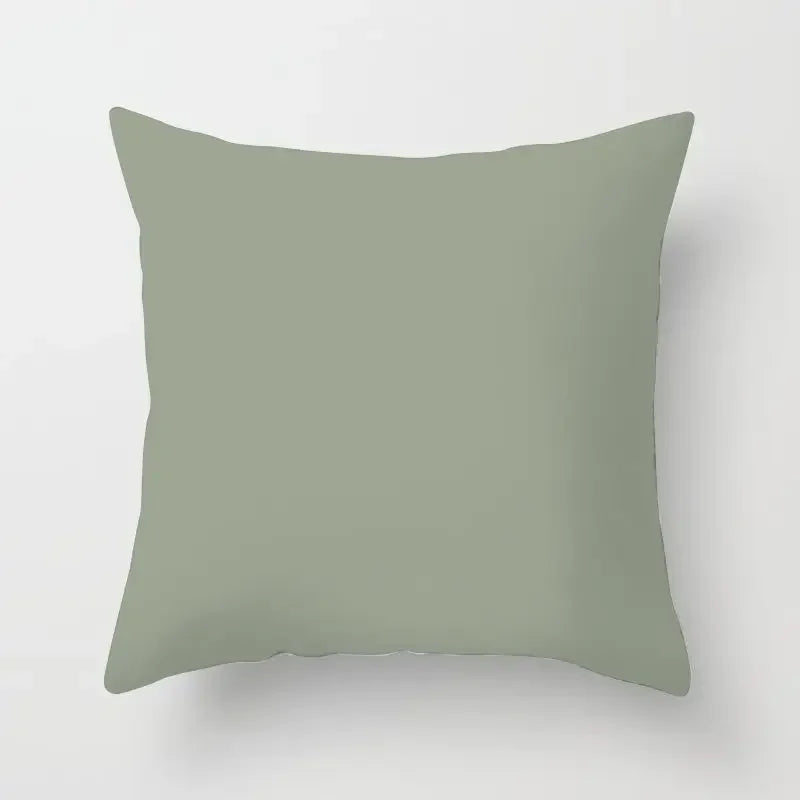 Delicate Green Geometric Pillowcase — Breathable Art-Pattern Cushion Cover for Home — view 8 of cushion covers & pillow cases
