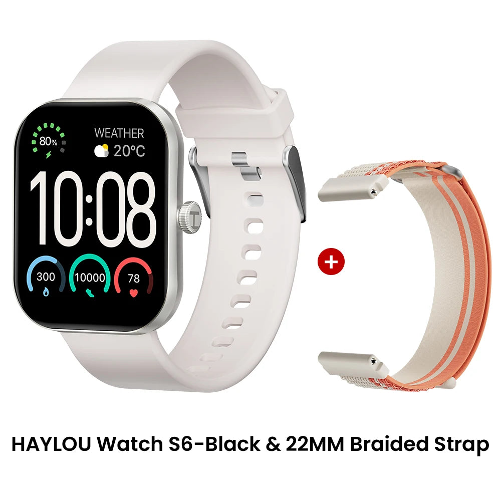 HAYLOU Watch S6 Smart Watch — 2.01in HD Bluetooth Voice Calling IP68 Smartwatch — view 12 of smart watches