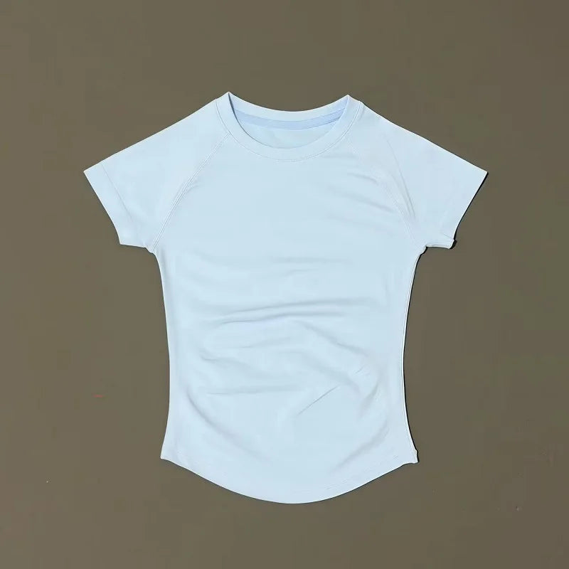 Impact Seamless Yoga Top &mdash; Women&rsquo;s Short-Sleeve Workout Shirt for Running &amp; Sports — view 10 of sports & fitness