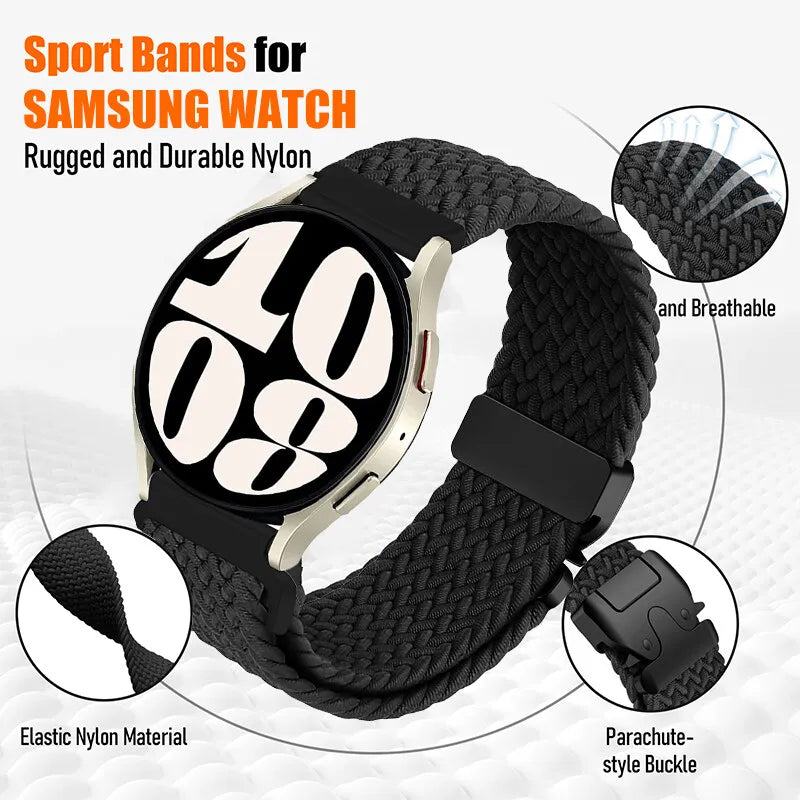 20mm 22mm Universal Watch Strap for Samsung Galaxy Watch, Huawei GT & Gear S3 — Sport Silicone Band — view 4 of watch straps