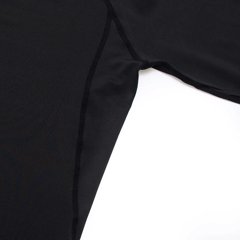 Men&rsquo;s Running Compression Tee &mdash; Long-Sleeve Athletic Rashguard &amp; Training Shirt — view 4 of sports & fitness