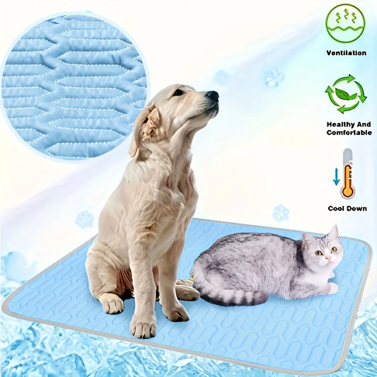 Pet Cooling Mat — Self-Cooling Gel Pad for Dogs & Cats