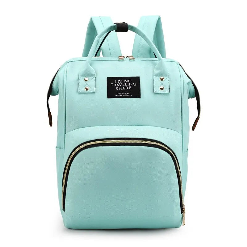 Waterproof Diaper Bag Backpack - Large-Capacity Parent Travel Bag — view 8 of diaper bags &amp; changing