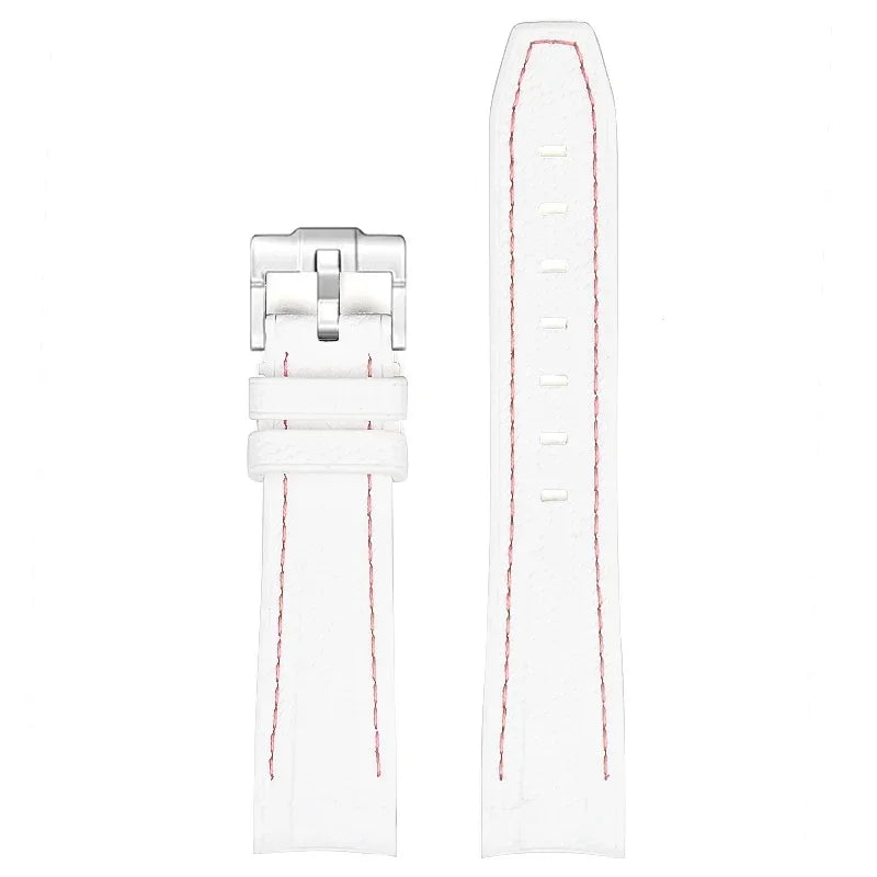 MoonSwatch Diving Strap — 20mm Curved-End Rubber Watch Band for Omega x Swatch