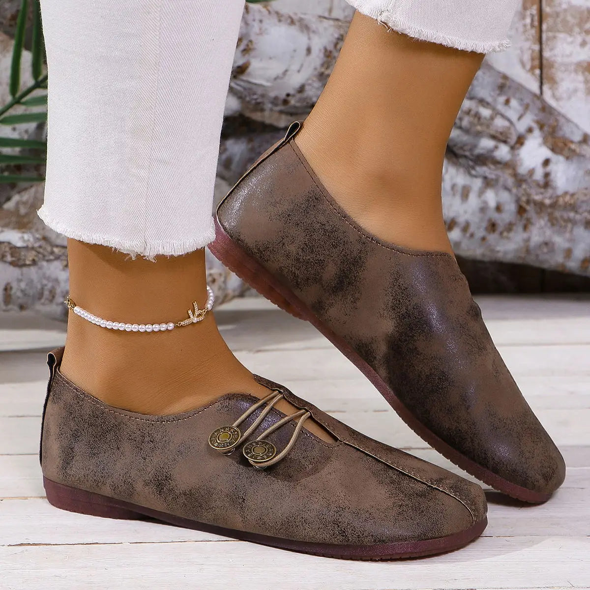 Flats & Ballet — Spring Casual Dress Loafer Flats, Versatile Workwear Slip-Ons — view 3 of flats & ballet