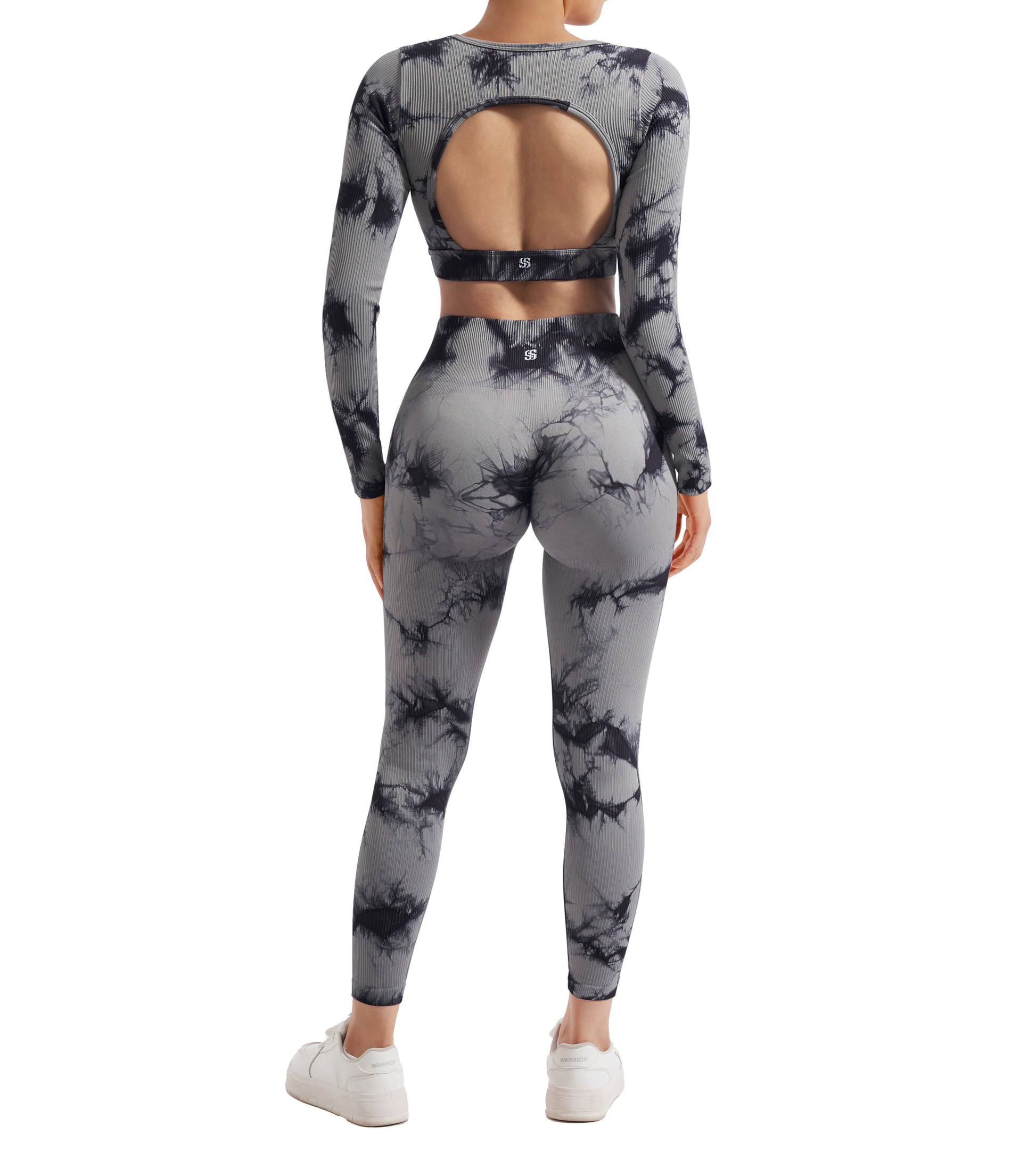 Women's Activewear Long-Sleeve Tracksuit Set — Quick-Dry Yoga Gym 2-Piece — view 11 of women's activewear