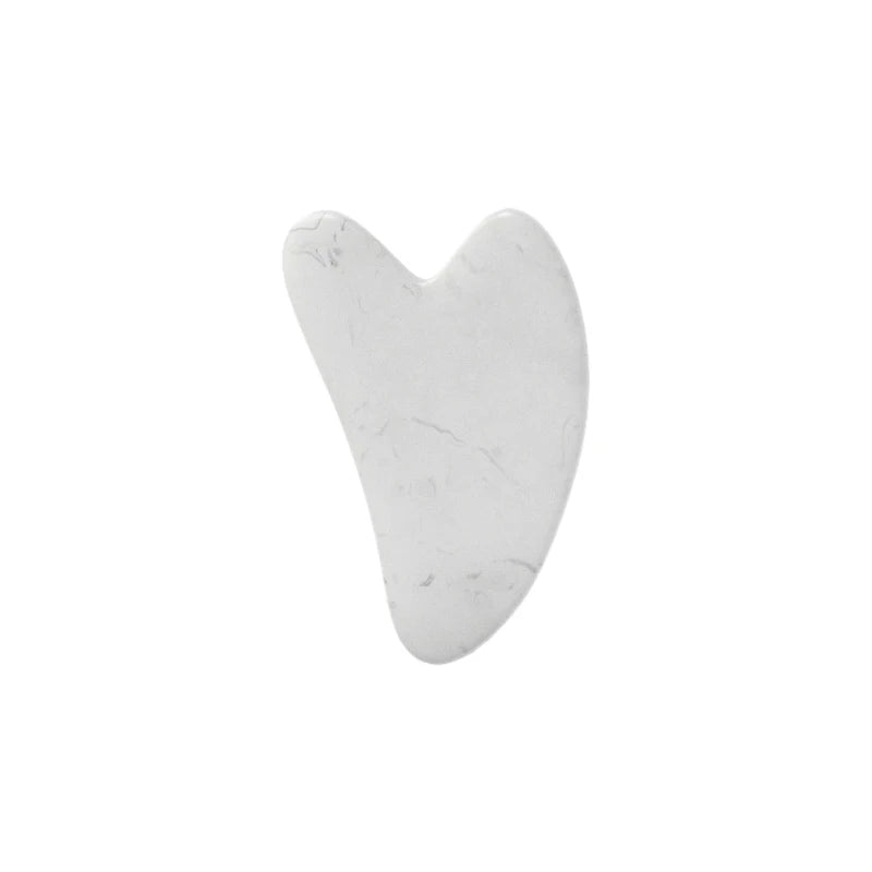 Resin Face &amp; Neck Roller — Eye-Area Massage Tool with Gua Sha Scraping Board