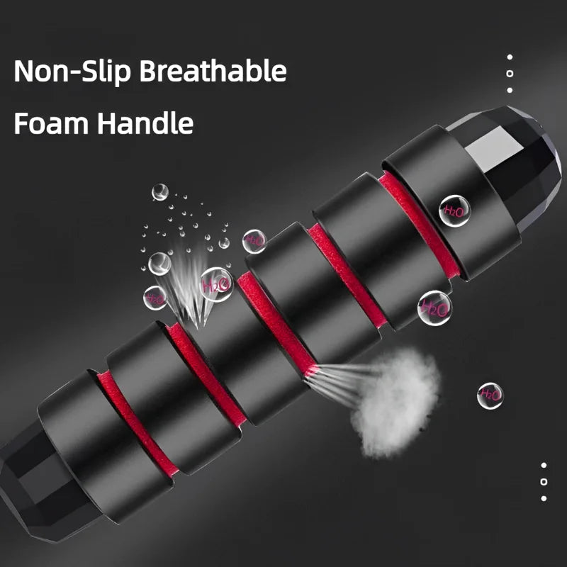 Jump Rope — Steel-Wire Adjustable Speed Rope, HIIT Boxing Skipping Workout — view 5 of sports & fitness