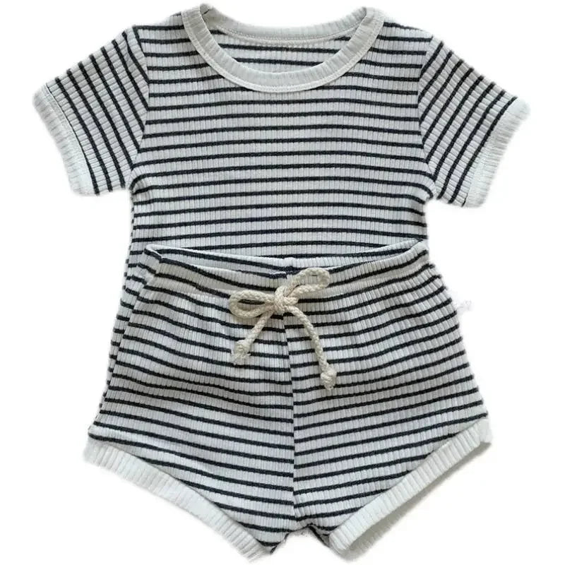 Toddler Boy Summer T-Shirt & Shorts Set - 2-Piece Short Sleeve Outfit — view 9 of toddler sets