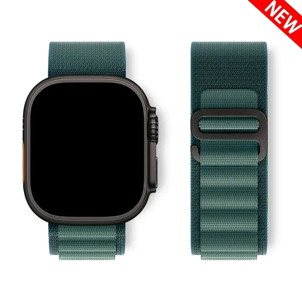 Alpine Loop Band for Apple Watch Ultra 2 — 42/44/45/46/49mm Durable Nylon Strap