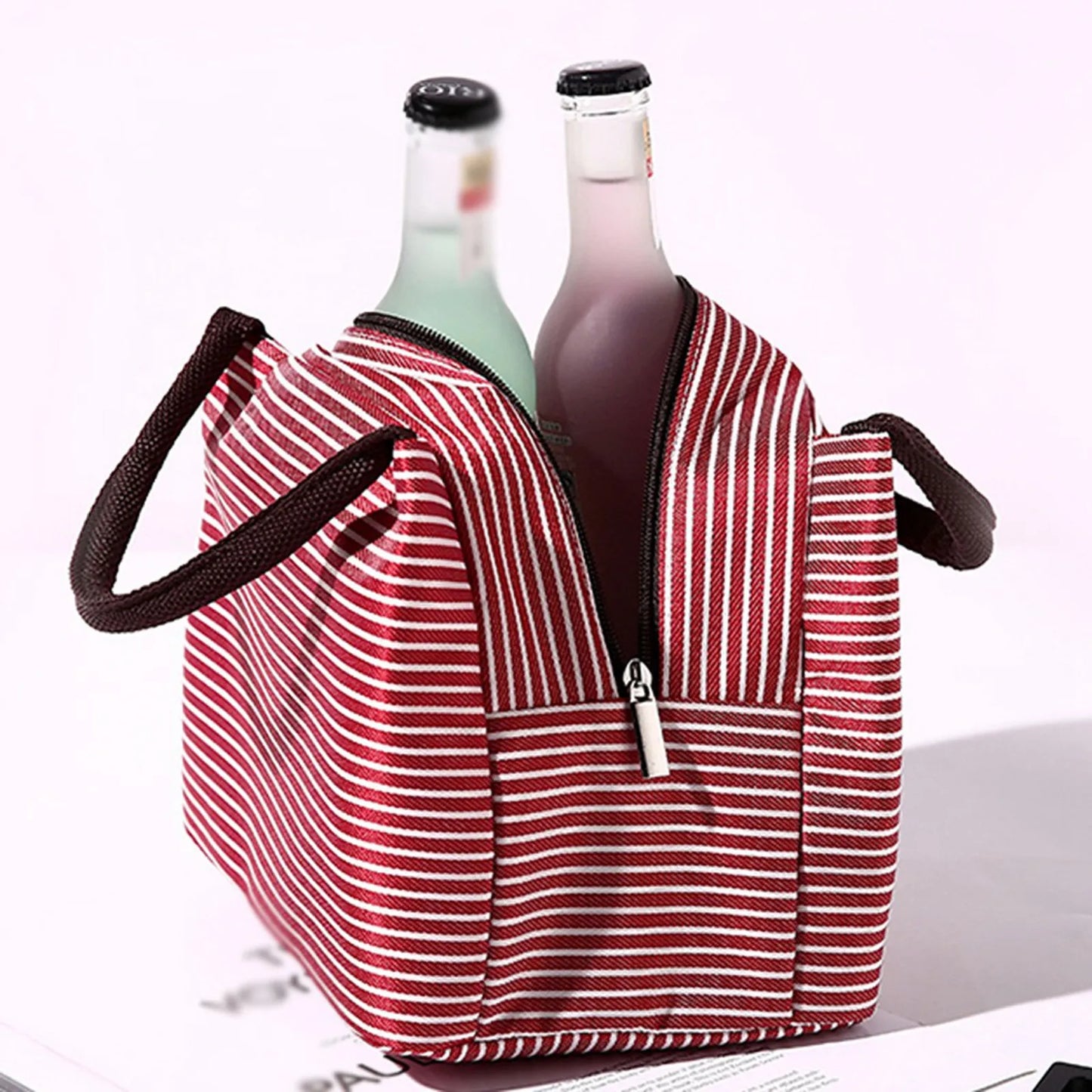 Kids School Lunch Box Bag - Insulated Lunch Carrier for Daily Use & Picnic — view 3 of lunch bags