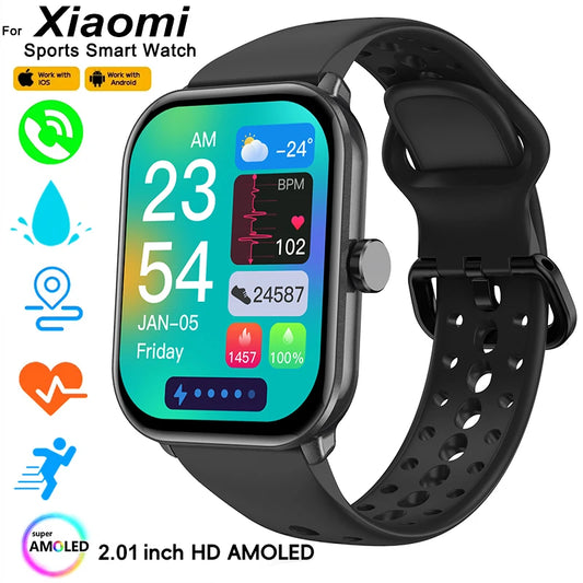 For Xiaomi Watch 5 Global — AMOLED Smart Watch HD Bluetooth Call GPS Smartwatch — view 1 of smart watches