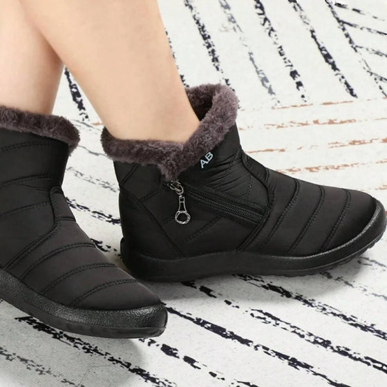 Women's Waterproof Autumn-Winter Snow Boots — Lightweight Outdoor Ankle Boots — view 1 of boots