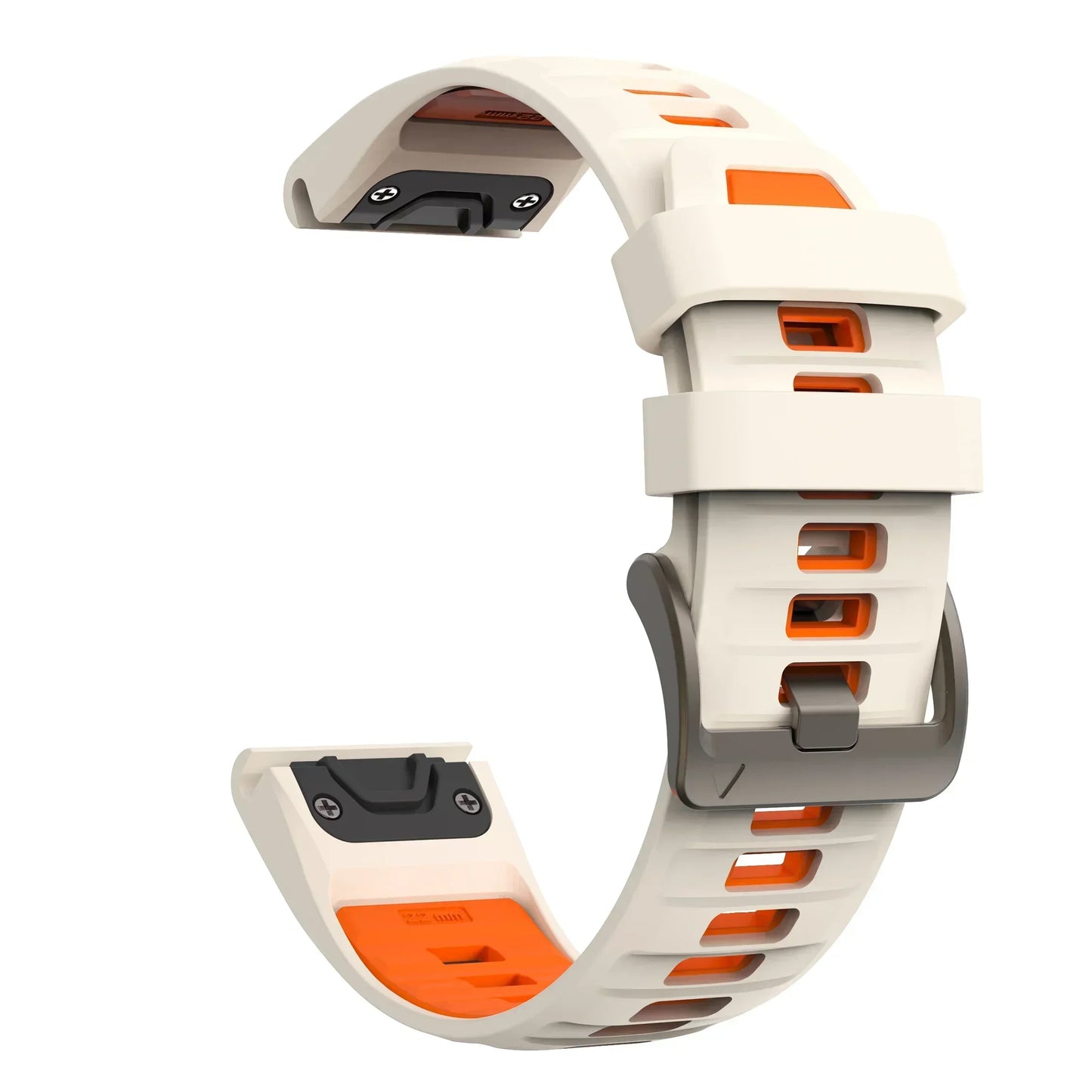 QuickFit Watch Band for Garmin Fenix 8/7/6/5/Epix Pro — 22/26mm Silicone Sport Strap
