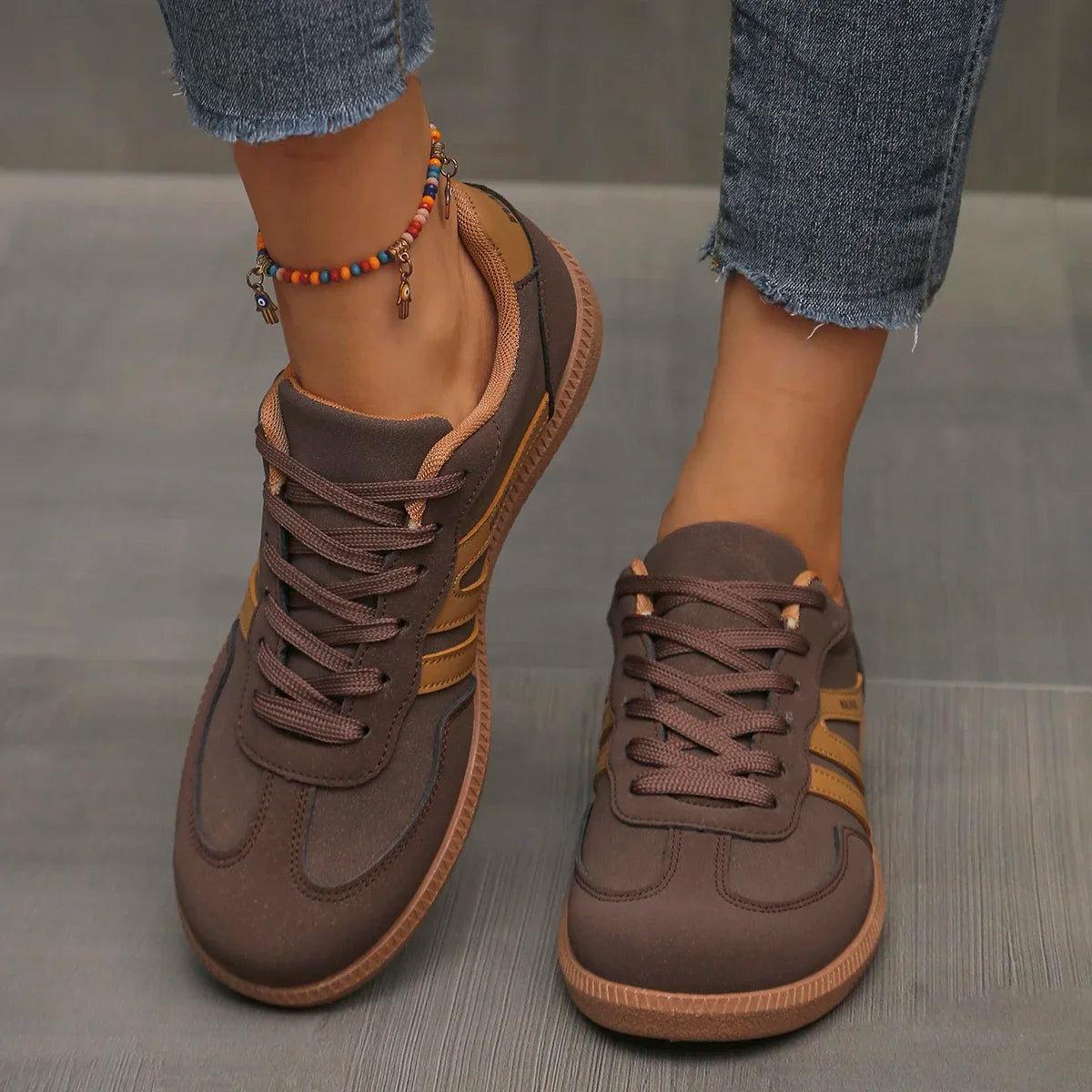 Women's Slip-On Sneakers — Luxury Flat Loafer Style Soft Lightweight Comfort — view 6 of sneakers