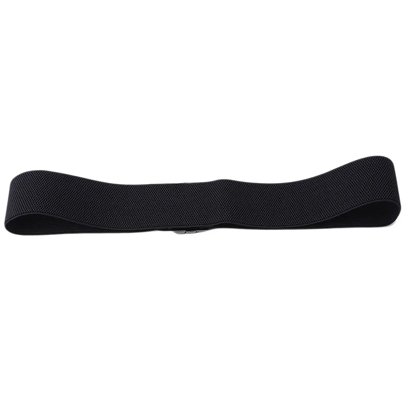 Belts Designer Wide Elastic Women's Cinch Belt — Down-Coat Waist Belt — view 4 of belts