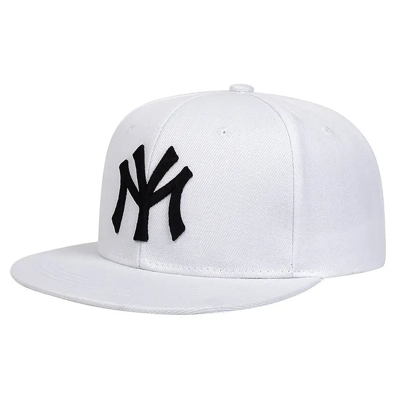 Hip-Hop Baseball Cap Letter Embroidery — Streetwear Trucker Casual Sunscreen Adjustable Hat — view 3 of hats & caps