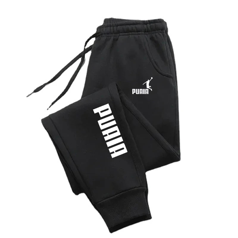 Men's Streetwear Print Jogger Pants — Autumn Winter Harajuku Sport Trousers — view 4 of men's clothing
