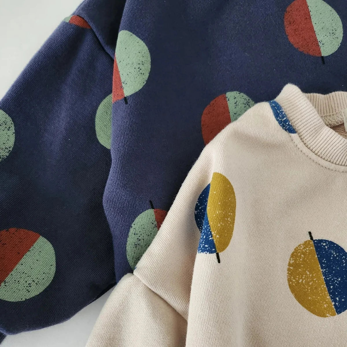 Baby Boys’ Balloon Print Sweatshirt & Pants Set – Kids Spring/Autumn Outfit