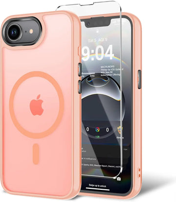 for iPhone 16e / 17e Ultra-Slim MagSafe Clear Case + Screen Protector — view 1 of phone cases