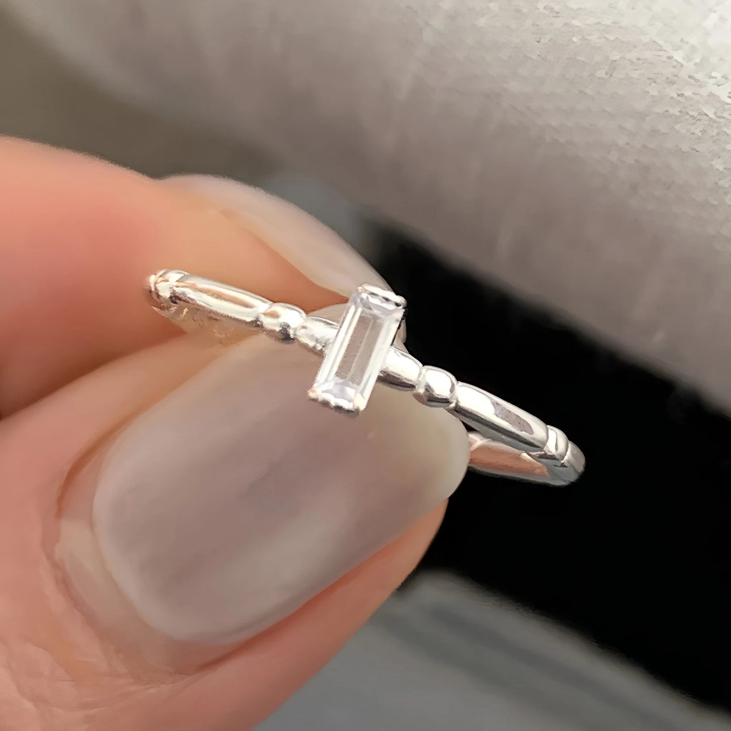 VENTFILLE Women's 925 Sterling Silver Flower Ring — Hollow Retro Fine Jewelry Gift