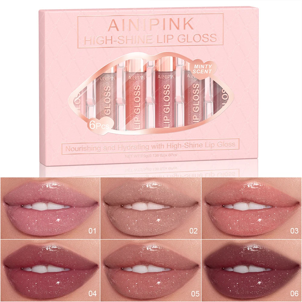Shimmer Glitter Lip Gloss — Waterproof Moisturizing High-Shine Lip Color — view 12 of makeup