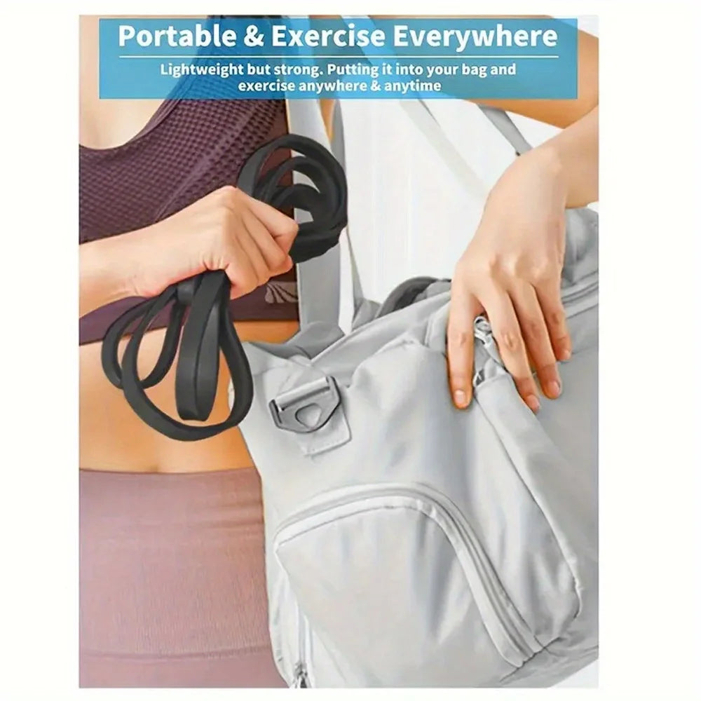 Resistance Bands — Stackable TPE Pro Strength Training Set — view 4 of sports & fitness