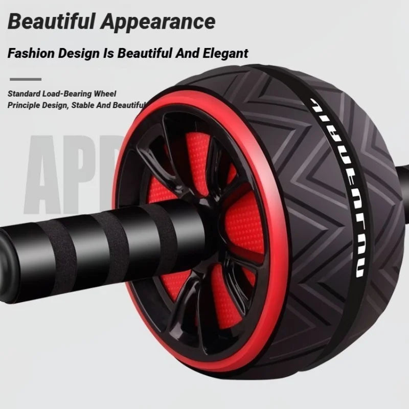 Ab Roller — Core Workout Ab Wheel, Non-Slip Home Gym Abdominal Trainer — view 3 of sports & fitness
