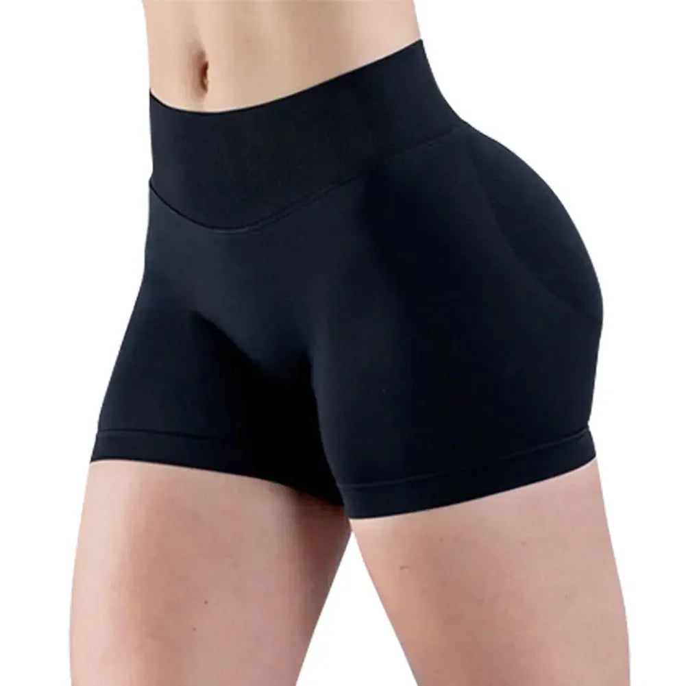 Women's Activewear Seamless Biker Shorts — High-Elastic Squat-Proof Yoga Workout Tights — view 9 of women's activewear