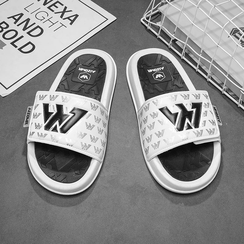 Summer Sandals 2026 Hottest Trend — Soft Lining Fabric Slide with High-Grip Outsole — view 2 of summer sandals