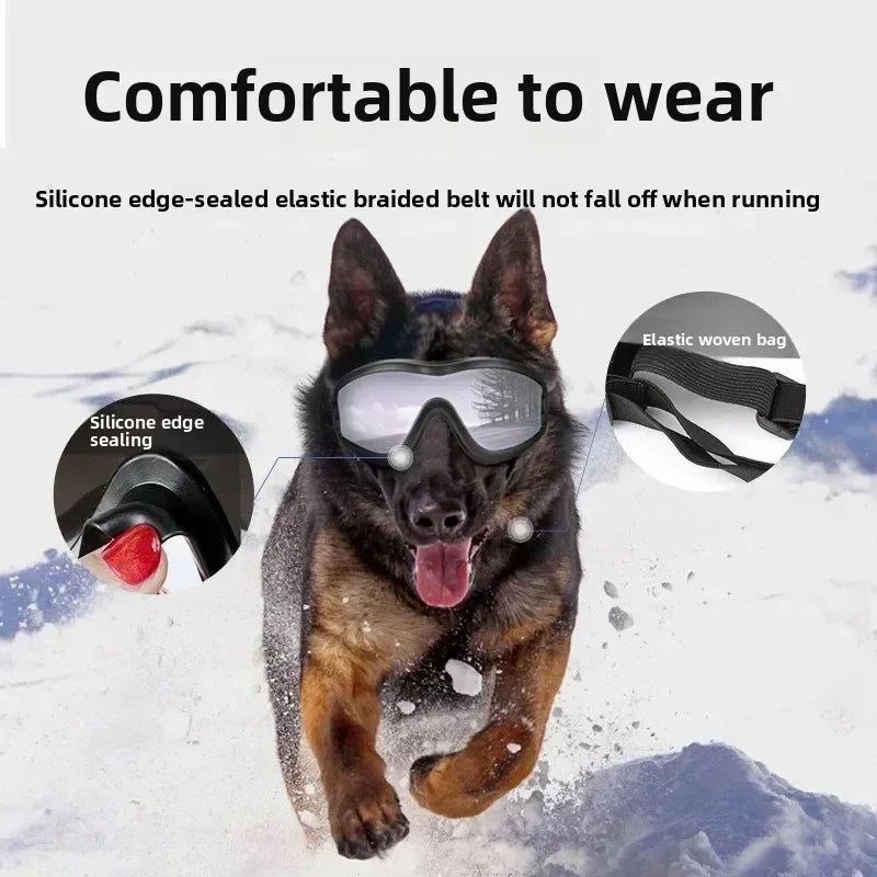 Dog Goggles — Adjustable Anti-UV Windproof Pet Sunglasses — view 5 of pet supplies
