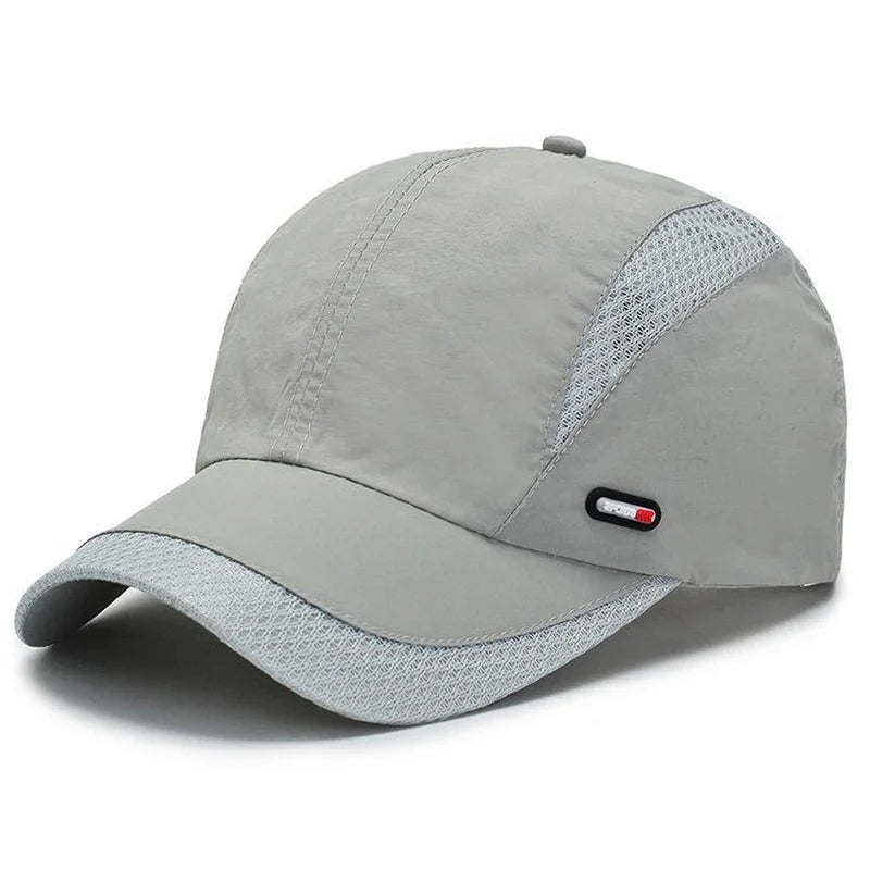 Quick-Dry Adjustable Baseball Cap - Moisture-Wicking Sun Hat for Outdoor Sports — view 7 of baseball caps