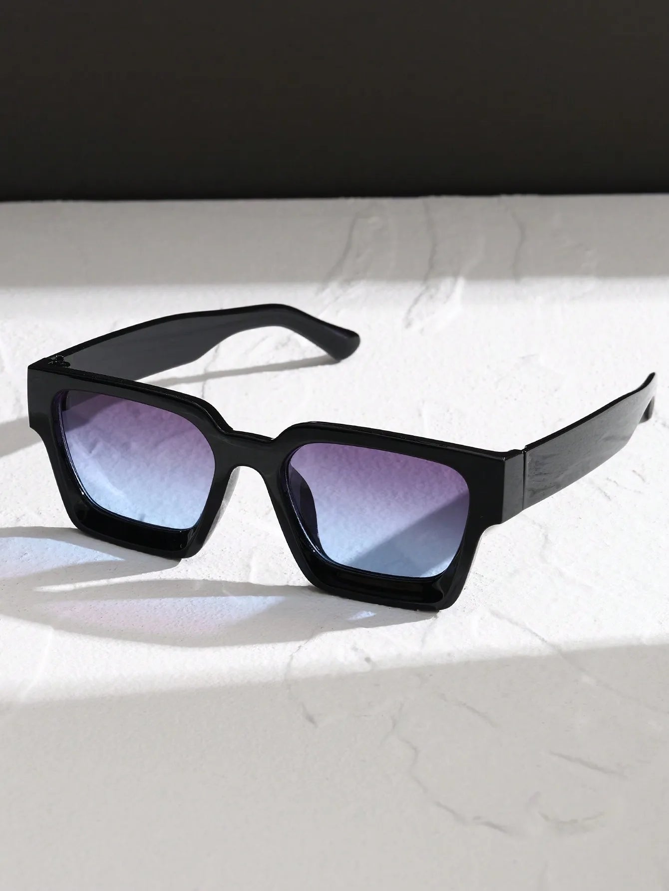 Square Sunglasses Bundle 1/2-Pack — Classic Fashion Plastic Frame Daily Shades Set Eyewear — view 10 of sunglasses