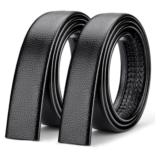 Belts Replacement Genuine Leather Strap 3.5cm — Body-Only for Automatic Buckles — view 1 of belts