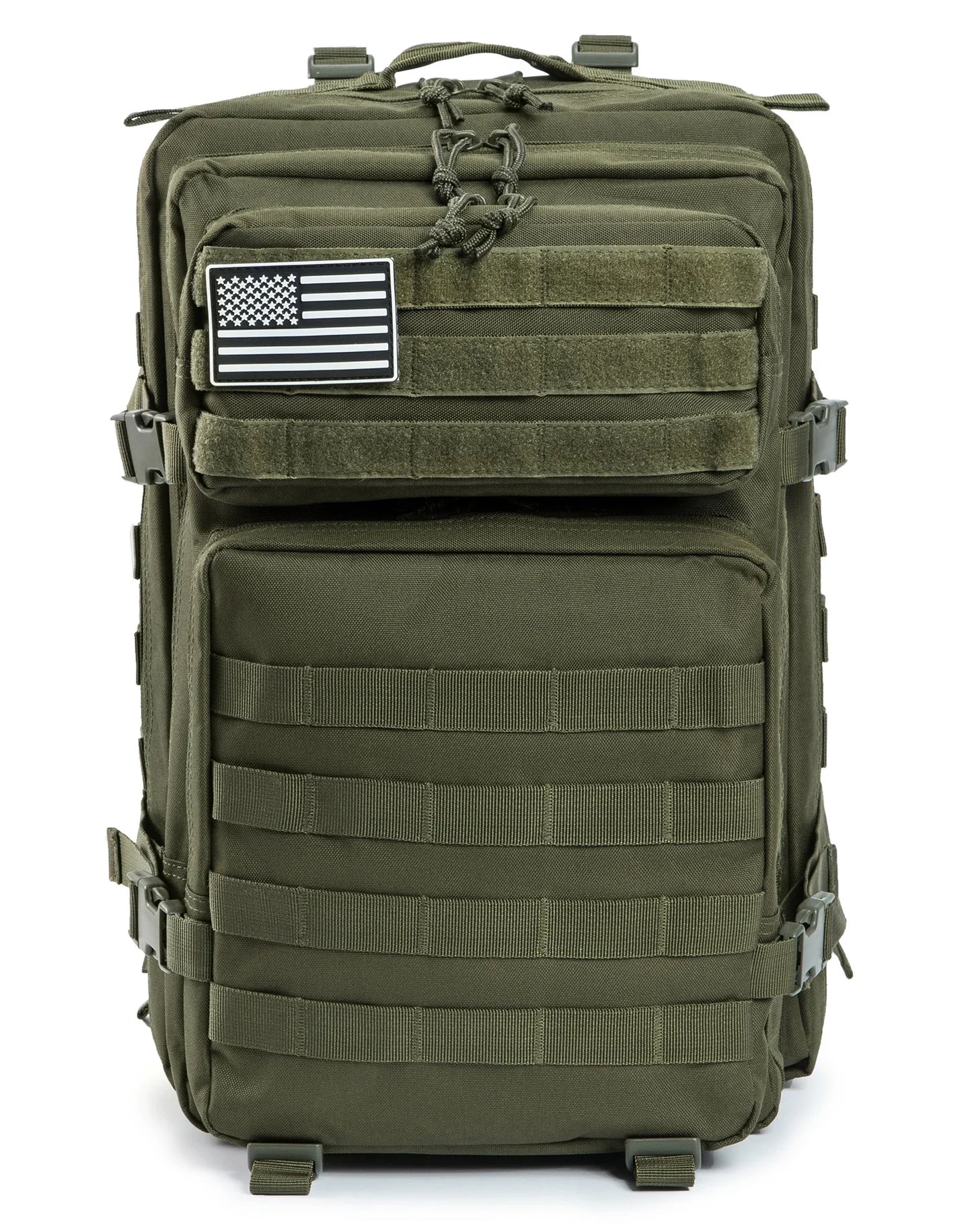 45L Tactical Military-Style Backpack — MOLLE Webbing for EDC & 3-Day Use — view 3 of outdoor sports