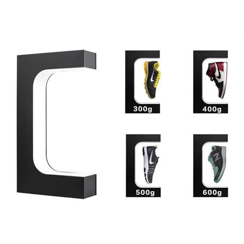 Magnetic Levitation Sneaker Display — Floating LED Shoe Stand — view 6 of shoe accessories