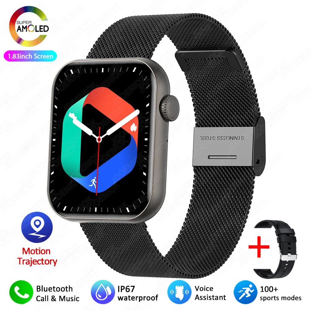 2025 Men's Sports Smart Watch — 1.9in IP68 Waterproof Heart Rate AI Voice Smartwatch — view 9 of smart watches