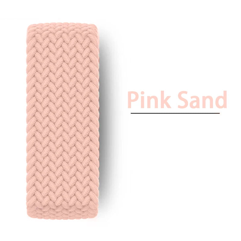 Braided Solo Loop Band for Apple Watch — Stretch Nylon Strap 38/40/41/42/44/45/46/49mm — view 20 of watch straps