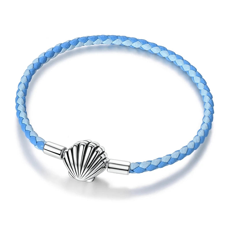 Pearl & Heart Charm Sterling Silver Bracelet 17-20cm — 925 DIY Fit Beads — view 7 of bracelets