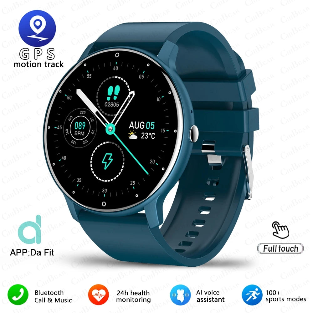 2026 Men's Ultra-Slim Smart Watch — 100+ Sports Modes AI Voice Bluetooth Smartwatch — view 10 of smart watches