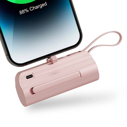 Mini Capsule 4500mAh Power Bank for iPhone 15/16 Lipstick-Sized Dual USB-C — view 1 of power banks
