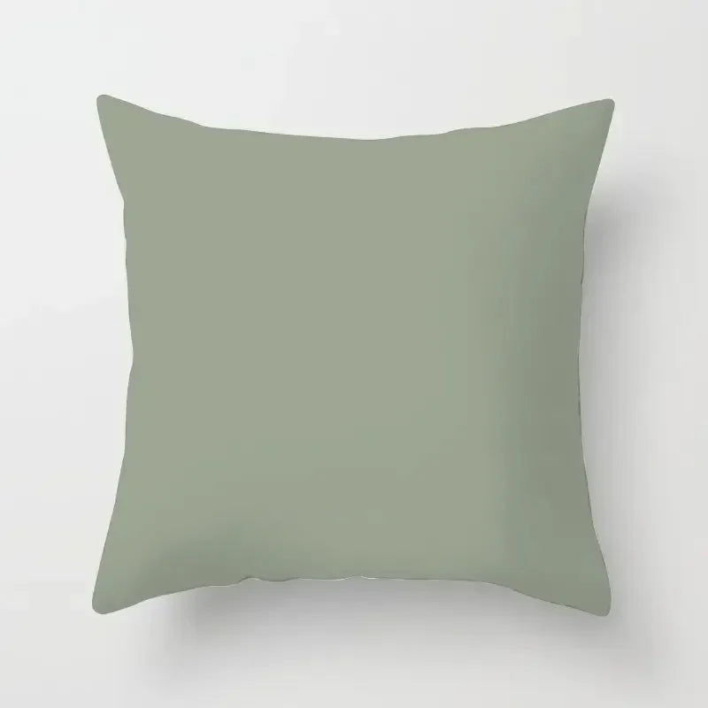 Fresh Green Geometric Cushion Cover &mdash; Polyester Pillowcase for Living Room &amp; Bedroom — view 11 of cushion covers & pillow cases