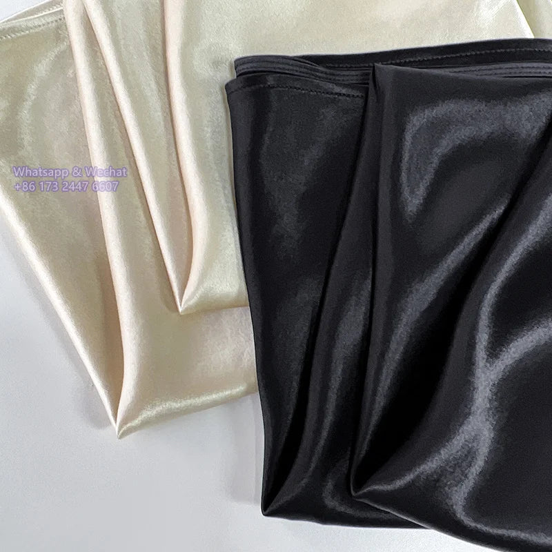 Brand_TOT Summer/Spring Women Skirt Acetate Blended Satin Solid Color Fish Tail High Waist Ankle-Length