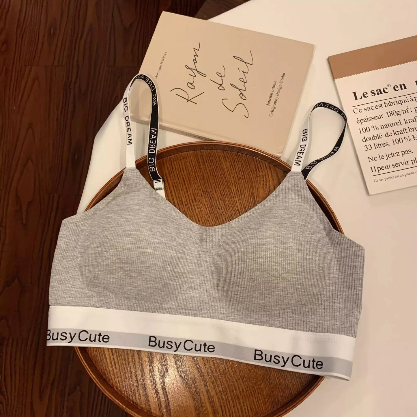 Women&rsquo;s Anti-Sagging Sports Bra &mdash; Wireless Thin-Top Thick-Bottom Breathable Open Back — view 7 of sports bras